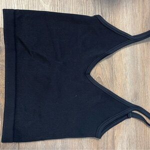 Ribbed Vitality Crop Tank